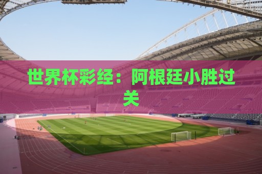 世界杯彩经:阿根廷小胜过关 世界杯彩经:阿根廷小胜过关