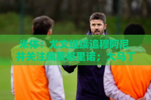 米体:尤文继续追穆阿尼 并关注佩莱格里诺;大马丁或向维拉施压 米体:尤文继续追穆阿尼 并关注佩莱格里诺;大马丁或向维拉施压