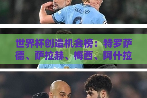 世界杯创造机会榜:特罗萨德、萨拉赫、梅西、阿什拉夫列前四 世界杯创造机会榜:特罗萨德、萨拉赫、梅西、阿什拉夫列前四