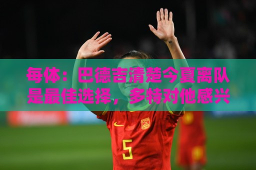 每体:巴德吉清楚今夏离队是最佳选择,多特对他感兴趣 每体:巴德吉清楚今夏离队是最佳选择,多特对他感兴趣