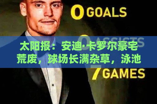 太阳报:安迪·卡罗尔豪宅荒废,球场长满杂草,泳池的水浑浊发绿 太阳报:安迪·卡罗尔豪宅荒废,球场长满杂草,泳池的水浑浊发绿