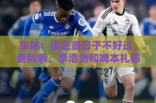 东体:徐正源日子不好过,费利佩、李浩然和姆本扎都无缘出战申花 东体:徐正源日子不好过,费利佩、李浩然和姆本扎都无缘出战申花