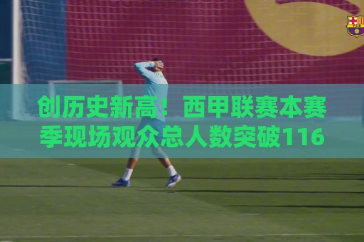 创历史新高！西甲联赛本赛季现场观众总人数突破1160万
